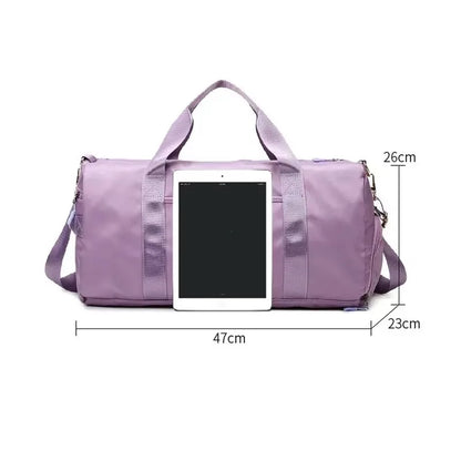 Sac de sport imperméable 20-35L – compartiment chaussures et porte-tapis yoga