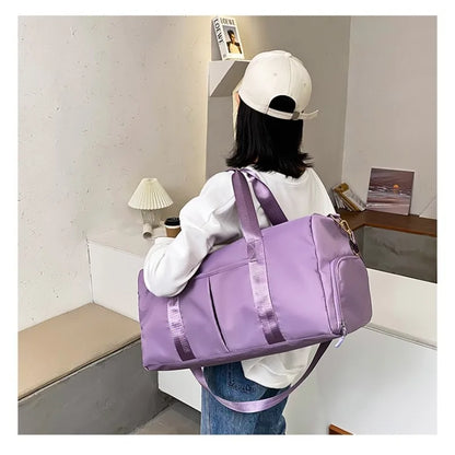 Sac de sport imperméable 20-35L – compartiment chaussures et porte-tapis yoga